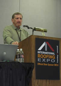Dale Showalter, speaker International Roofing Expo